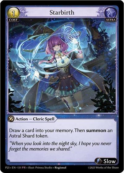 Starbirth - 131 - Promo - Promotional Cards