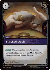 Stacked Deck - 183/298 - Promo - Riftbound Organized Play Promotional Cards