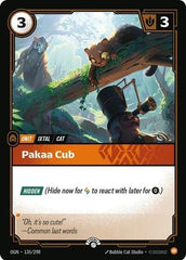 Pakaa Cub - 135/298 - Promo - Riftbound Organized Play Promotional Cards