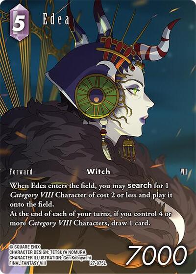 Edea - 27-075L - Legend (Full Art) - Journey of Discovery