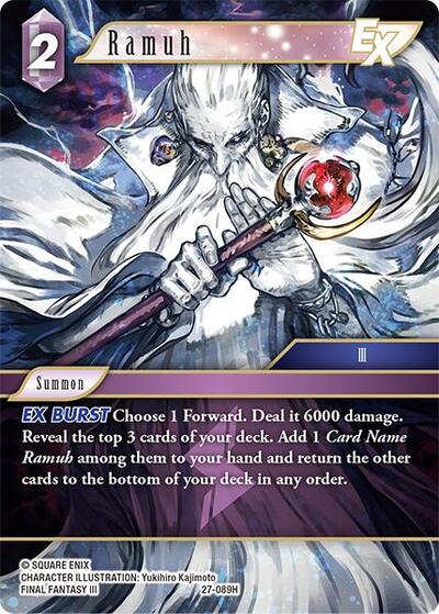 Ramuh EX - 27-089H - Hero - Journey of Discovery