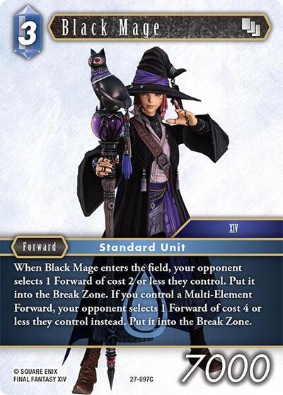 Black Mage - 27-097C - Common - Journey of Discovery