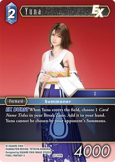 Yuna - 27-107R - Rare - Journey of Discovery