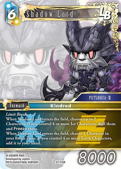 Shadow Lord LB - 27-115R - Rare - Journey of Discovery