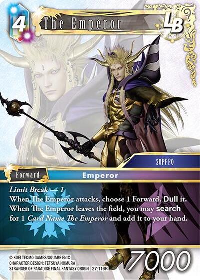 The Emperor LB - 27-116R - Rare - Journey of Discovery