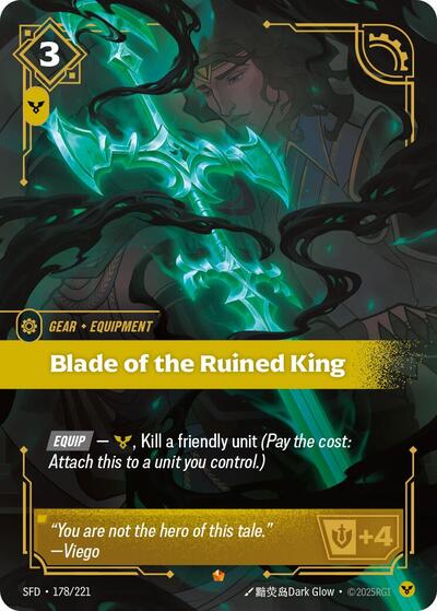 Blade of the Ruined King - 178/221 - Epic - Spiritforged