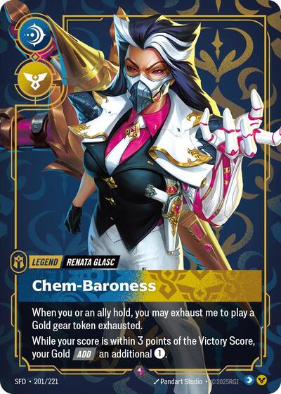 Renata Glasc, Chem-Baroness - 201/221 - Rare - Spiritforged