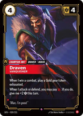 Draven, Vanquisher - 020/221 - Rare - Spiritforged