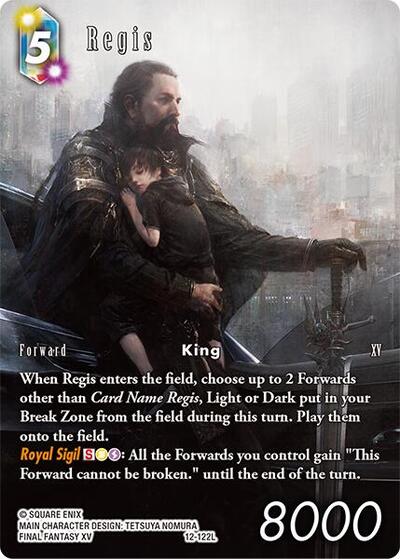 Regis - 12-122L - Legend (Full Art) - Journey of Discovery