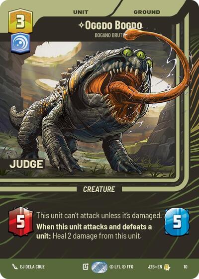 Oggdo Bogdo - Bogano Brute - 10 - Rare - Judge Promos