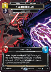 Darth Nihilus - Lord of Hunger - 79 - Legendary - Sector and Regional Promos: Season 1