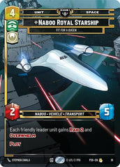 Naboo Royal Starship - Fit For A Queen - 91 - Rare - Sector and Regional Promos: Season 1