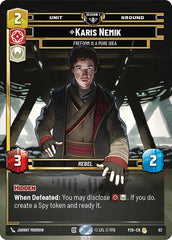Karis Nemik - Freedom is a Pure Idea - 93 - Rare - Sector and Regional Promos: Season 1