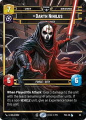 Darth Nihilus - Lord of Hunger - 95 - Legendary - Sector and Regional Promos: Season 1