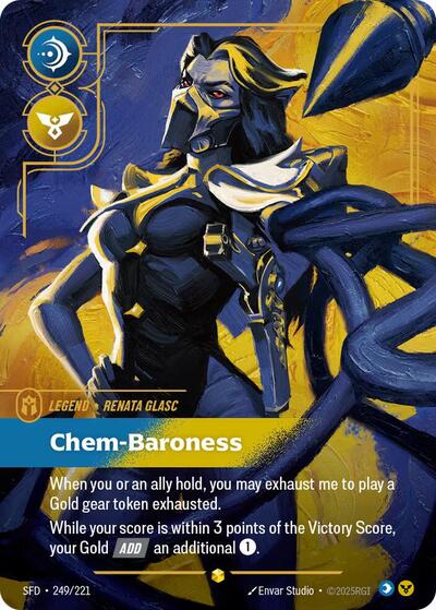 Renata Glasc, Chem-Baroness - 249/221 - Showcase (Overnumbered) - Spiritforged