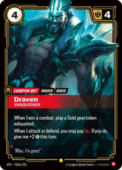 Draven, Vanquisher - 020a/221 - Showcase (Alternate Art) - Spiritforged