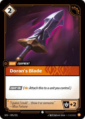 Doran's Blade - 095/221 - Common - Spiritforged