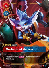 Rumble, Mechanized Menace - 181/221 - Rare - Spiritforged