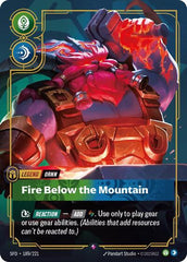 Ornn, Fire Below the Mountain - 189/221 - Rare - Spiritforged