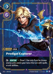 Ezreal, Prodigal Explorer - 199/221 - Rare - Spiritforged