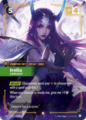 Irelia, Fervent - 225*/221 - Showcase (Signature) - Spiritforged
