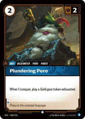 Plundering Poro - 069/221 - Common - Spiritforged