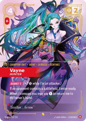 Vayne, Hunter - 223/221 - Showcase (Overnumbered) - Spiritforged