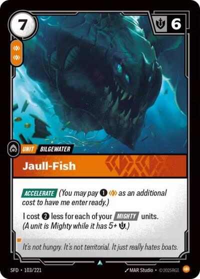 Jaull-Fish - 103/221 - Uncommon - Spiritforged