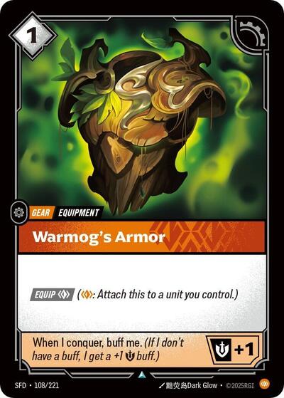 Warmog's Armor - 108/221 - Uncommon - Spiritforged