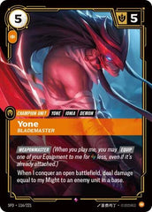 Yone, Blademaster - 116/221 - Rare - Spiritforged