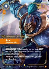 Jax, Unrelenting - 119a/221 - Showcase (Alternate Art) - Spiritforged