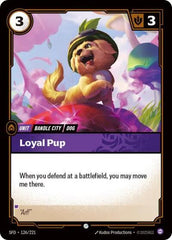 Loyal Pup - 126/221 - Common - Spiritforged