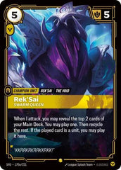 Rek'Sai, Swarm Queen - 170a/221 - Showcase (Alternate Art) - Spiritforged