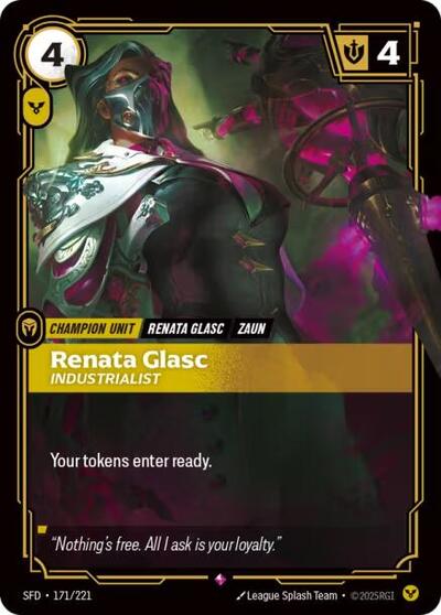 Renata Glasc, Industrialist - 171/221 - Rare - Spiritforged