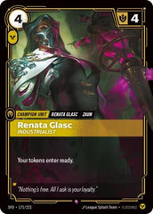 Renata Glasc, Industrialist - 171/221 - Rare - Spiritforged