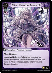 Alice, Phantom Monarch - 004 - Super Rare - Phantom Monarchs
