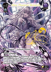 Alice, Phantom Monarch - 004 - Collector Super Rare - Phantom Monarchs