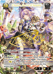 Chance, Seven of Spades - 031 - Collector Super Rare - Phantom Monarchs