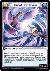 Claimed From Beyond - 170 - Rare - Phantom Monarchs