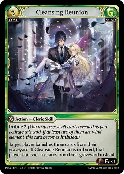 Cleansing Reunion - 138 - Uncommon - Phantom Monarchs