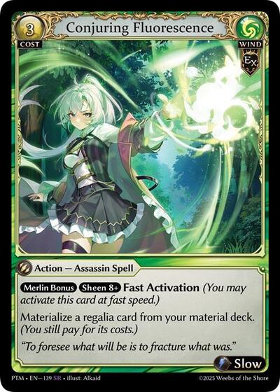 Conjuring Fluorescence - 139 - Super Rare - Phantom Monarchs