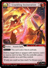 Crackling Incineration - 080 - Uncommon - Phantom Monarchs