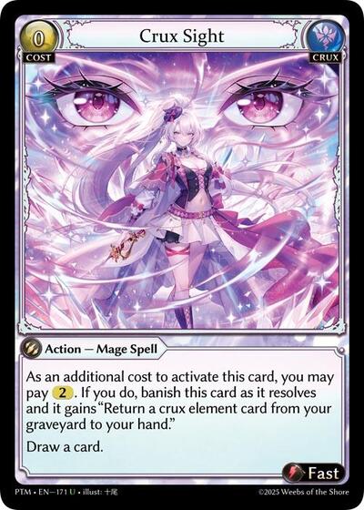 Crux Sight - 171 - Uncommon - Phantom Monarchs