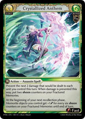 Crystallized Anthem - 140 - Super Rare - Phantom Monarchs