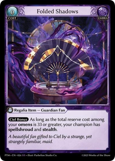 Folded Shadows - 026 - Super Rare - Phantom Monarchs