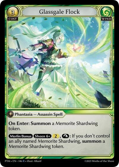 Glassgale Flock - 146 - Rare - Phantom Monarchs