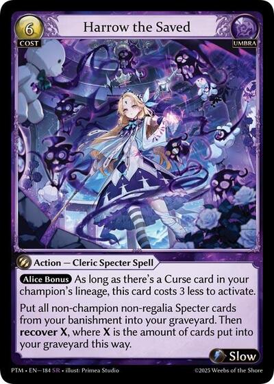 Harrow the Saved - 184 - Super Rare - Phantom Monarchs