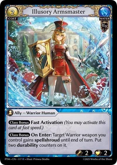 Illusory Armsmaster - 117 - Rare - Phantom Monarchs