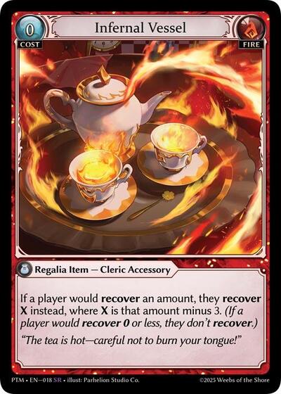 Infernal Vessel - 018 - Super Rare - Phantom Monarchs