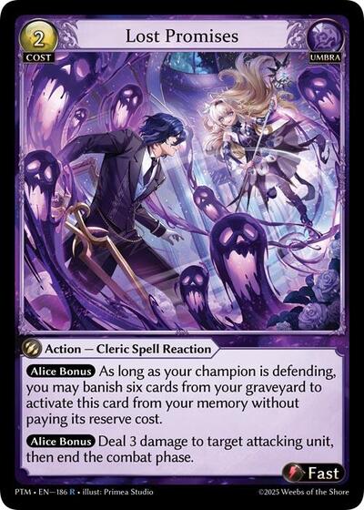 Lost Promises - 186 - Rare - Phantom Monarchs